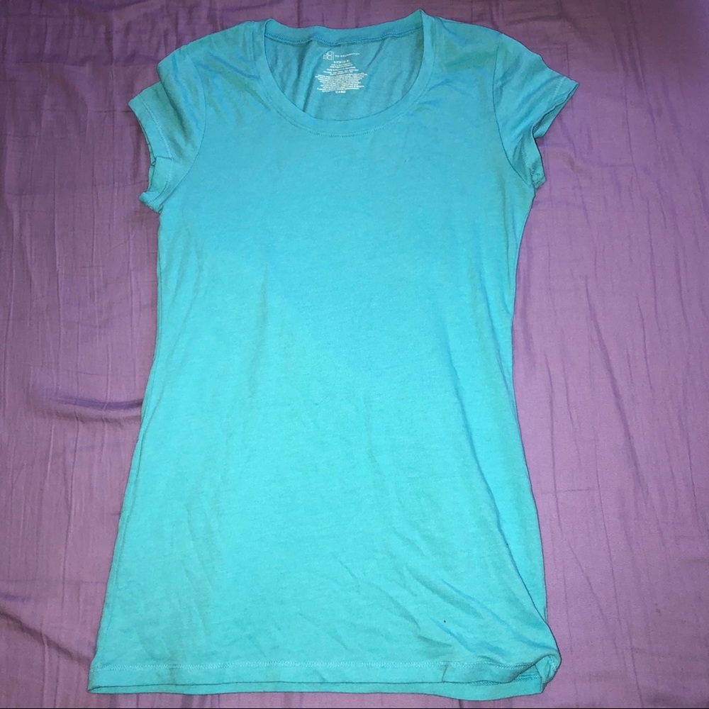 Plain Blue Tee